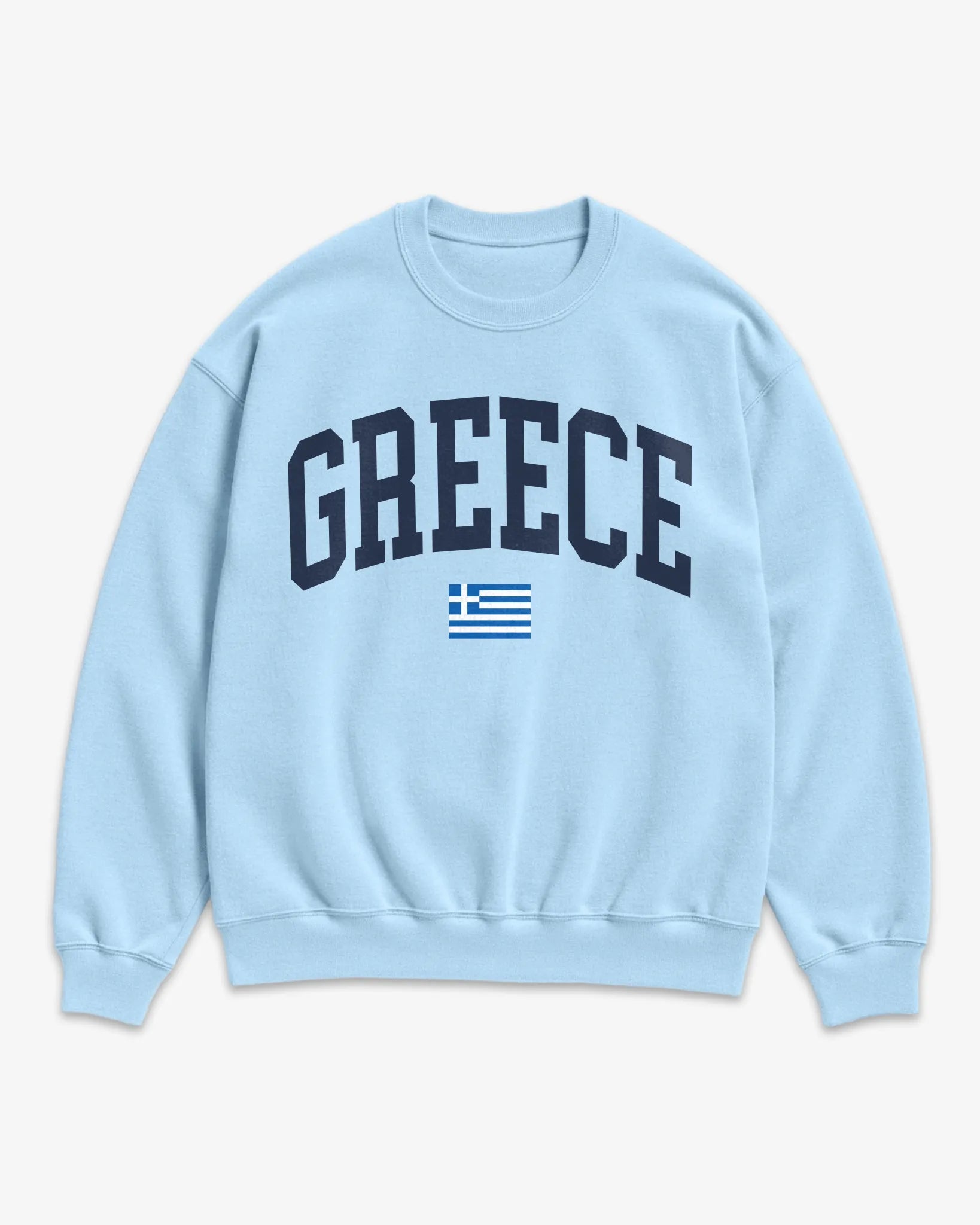 Greece Collegiate Flag Sweatshirt