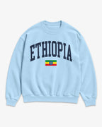 Ethiopia Collegiate Flag Sweatshirt