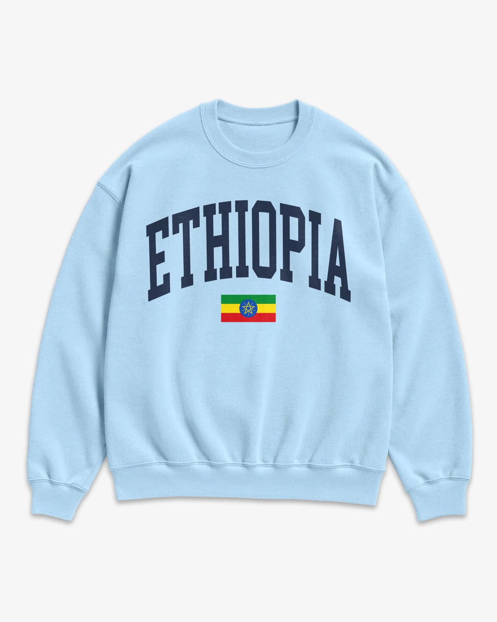 Ethiopia Collegiate Flag Sweatshirt
