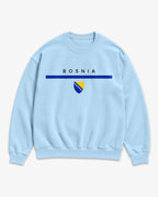 Bosnia Flagline Sweatshirt