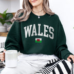 Wales Collegiate Flag Sweatshirt