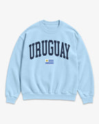 Uruguay Collegiate Flag Sweatshirt
