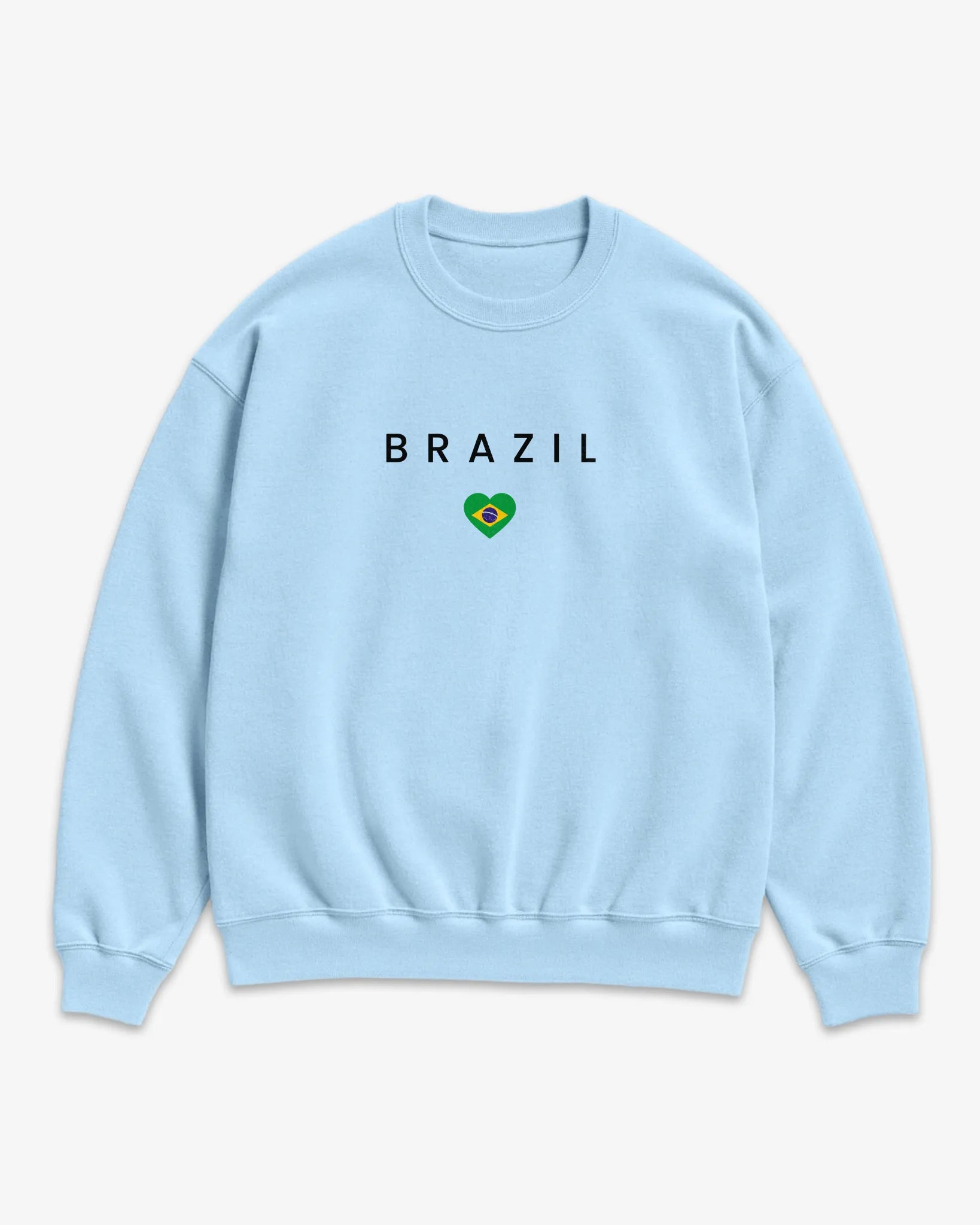 Brazil Minimal Flag Sweatshirt
