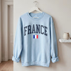 France Collegiate Flag Sweatshirt