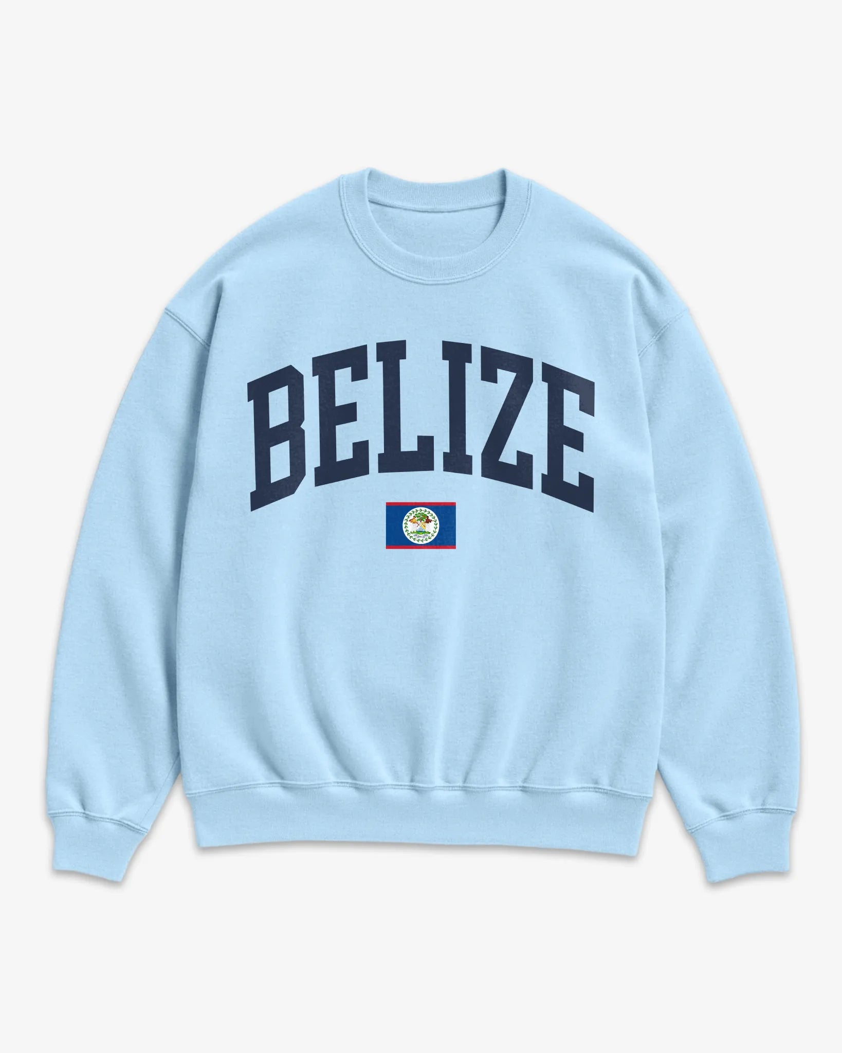 Belize Collegiate Flag Sweatshirt