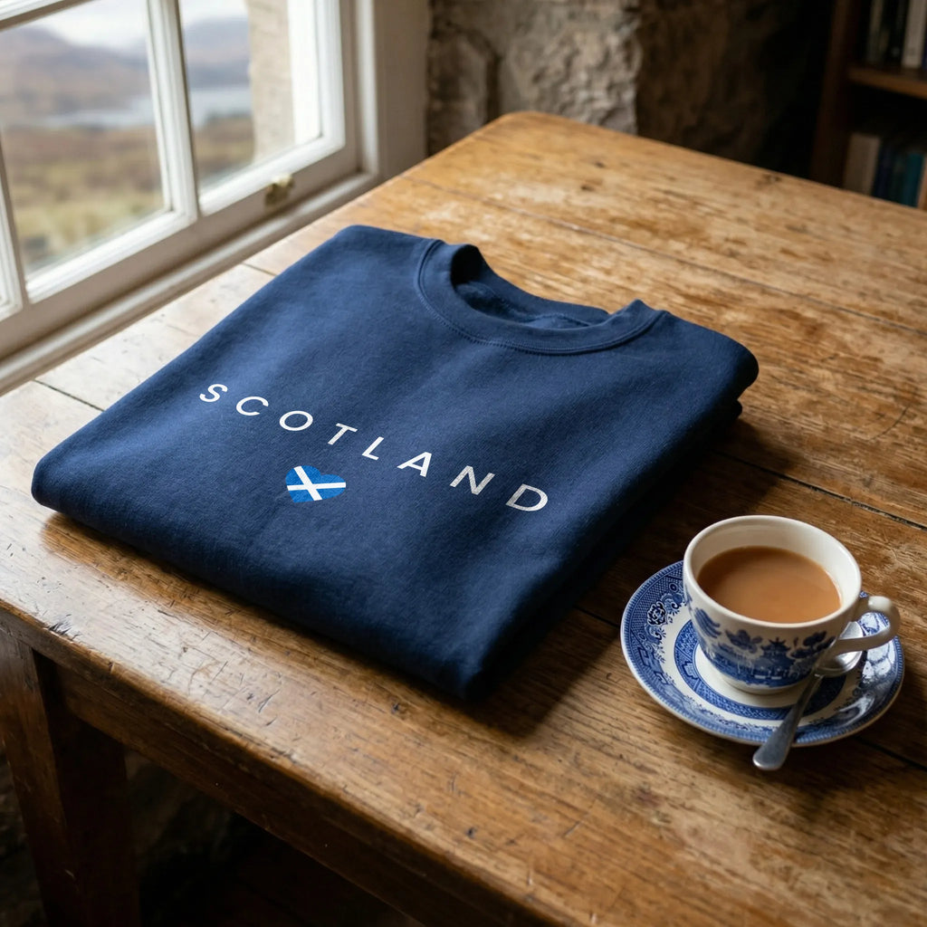 Scotland Minimal Flag Sweatshirt