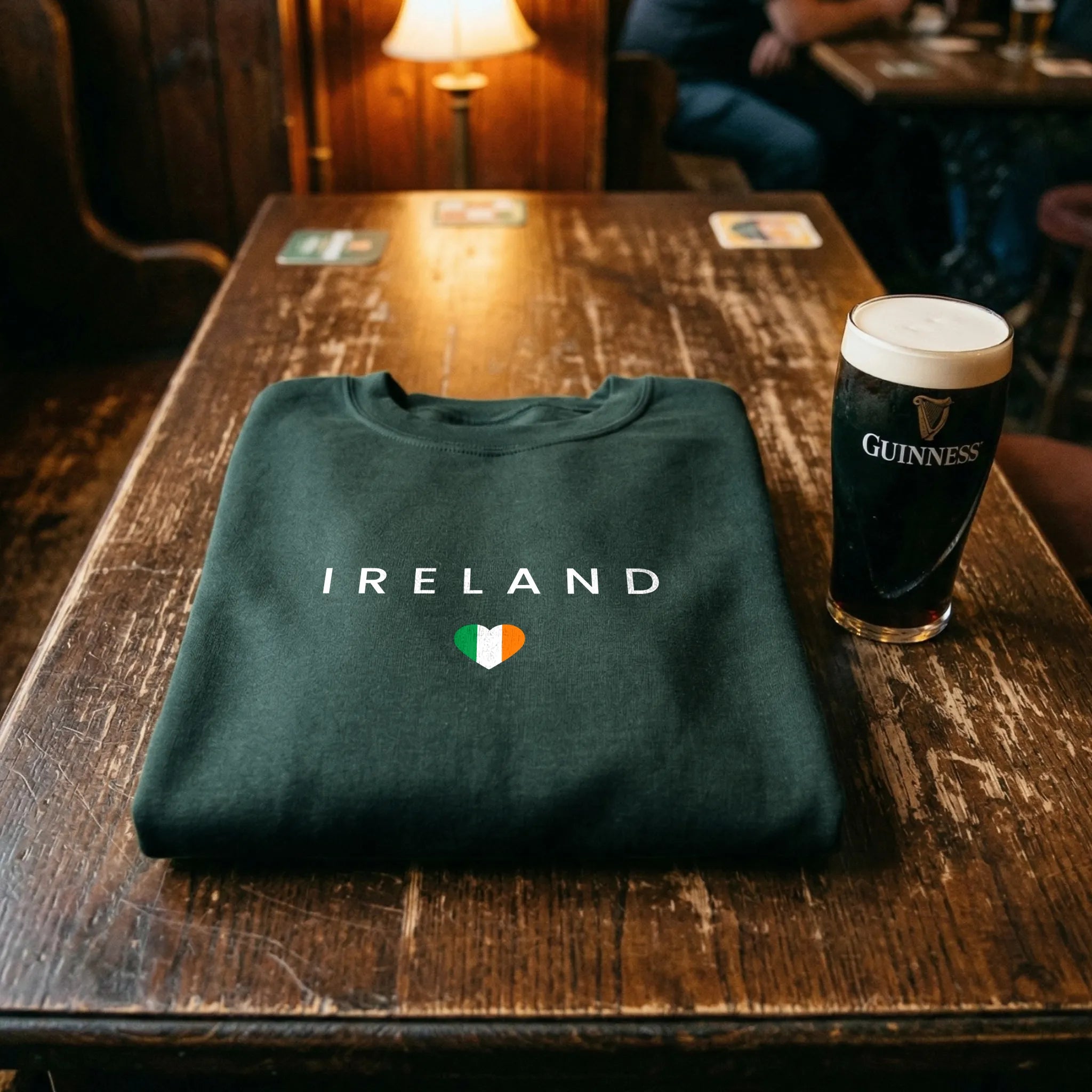 Ireland Minimal Flag Sweatshirt