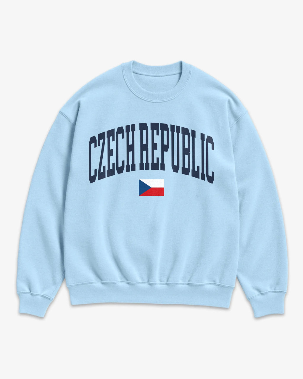 Czech Republic Collegiate Flag Sweatshirt