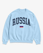 Russia Collegiate Flag Sweatshirt