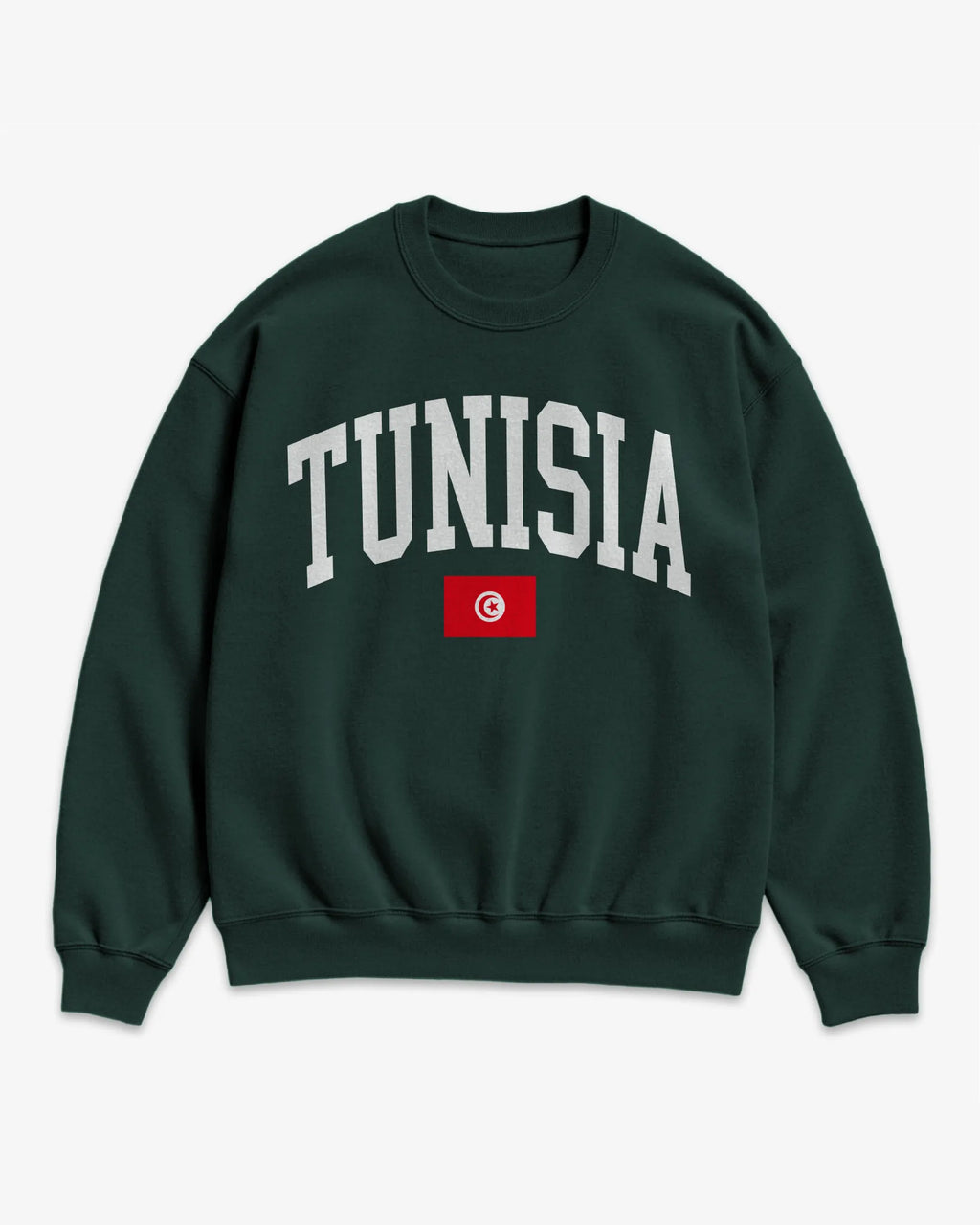 Tunisia Collegiate Flag Sweatshirt