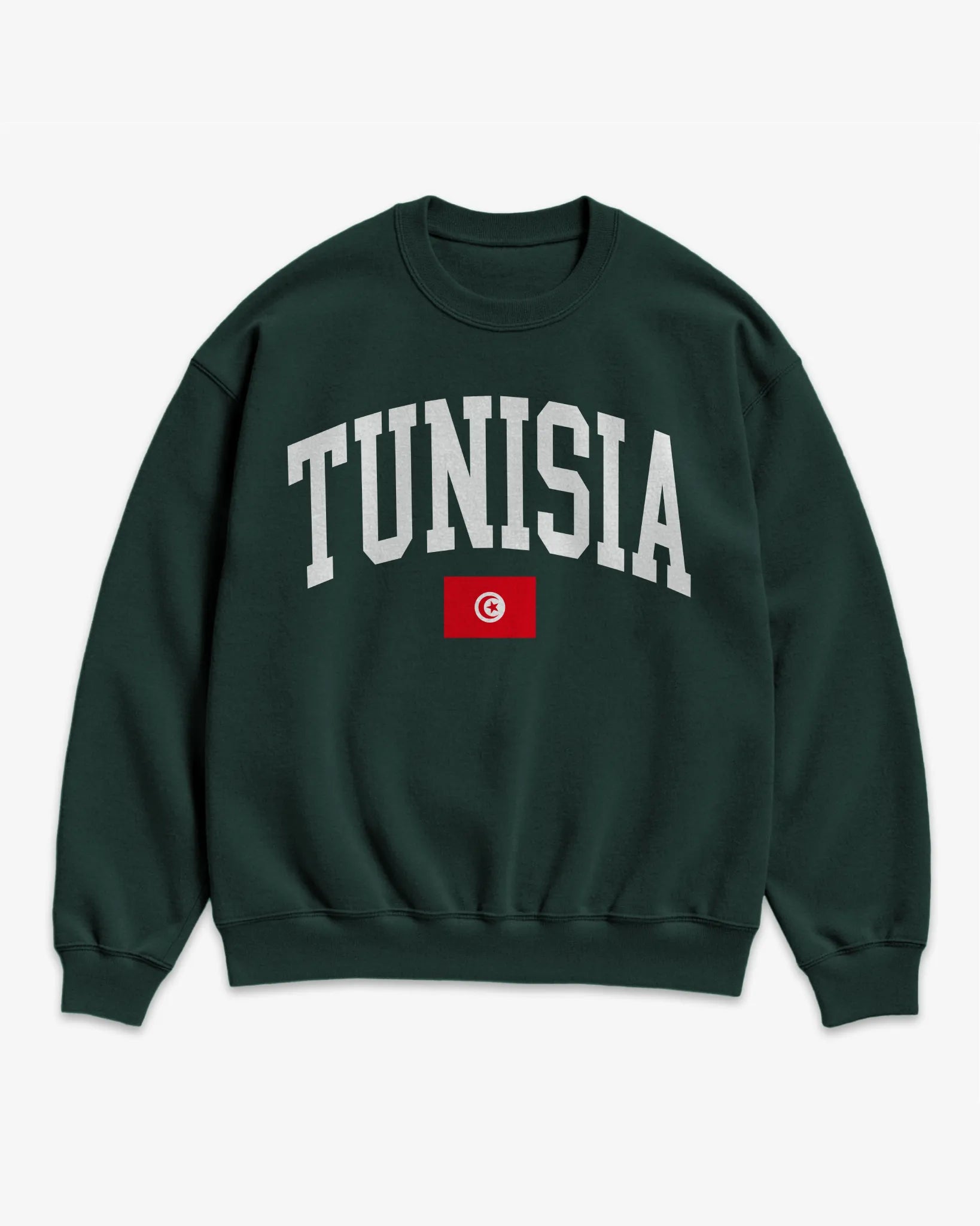 Tunisia Collegiate Flag Sweatshirt