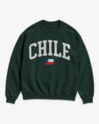 Chile Collegiate Flag Sweatshirt