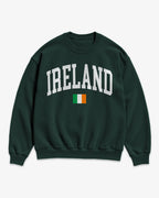 Ireland Collegiate Flag Sweatshirt