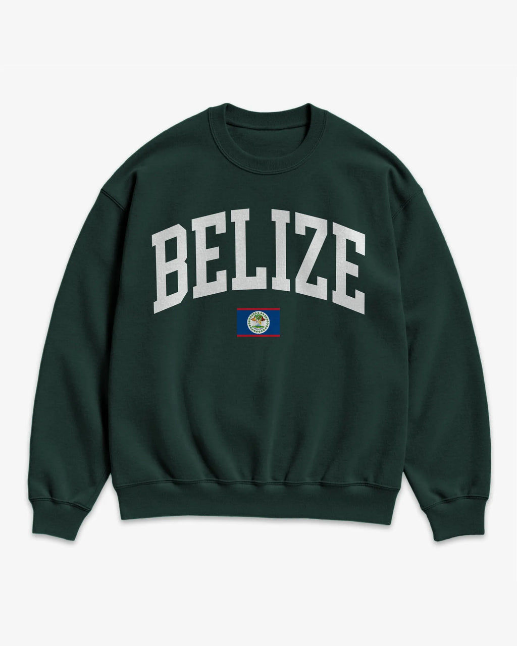 Belize Collegiate Flag Sweatshirt