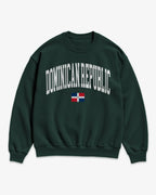 Dominican Republic Collegiate Flag Sweatshirt