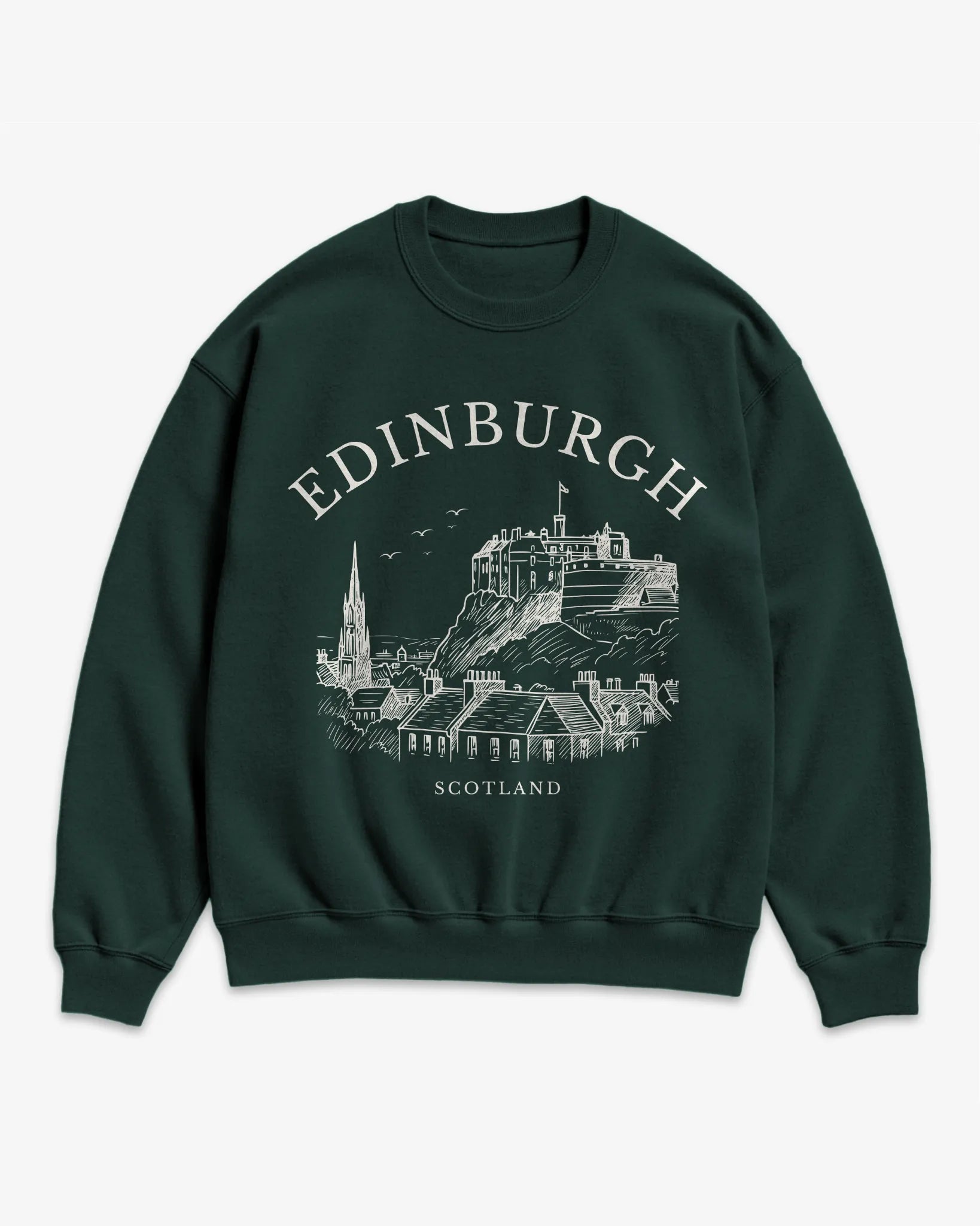 Edinburgh Vintage Sketch Sweatshirt