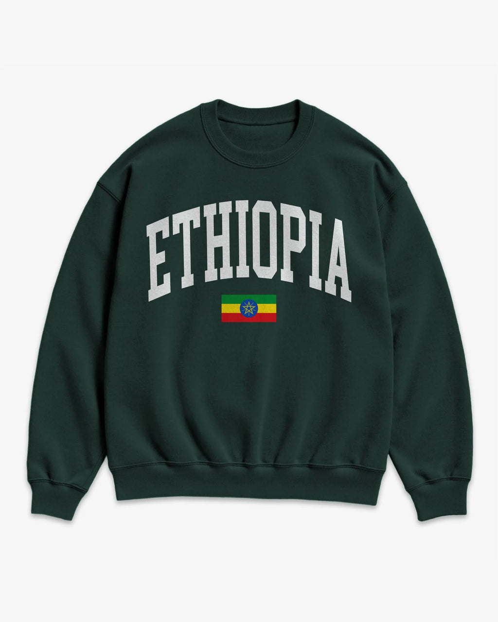 Ethiopia Collegiate Flag Sweatshirt