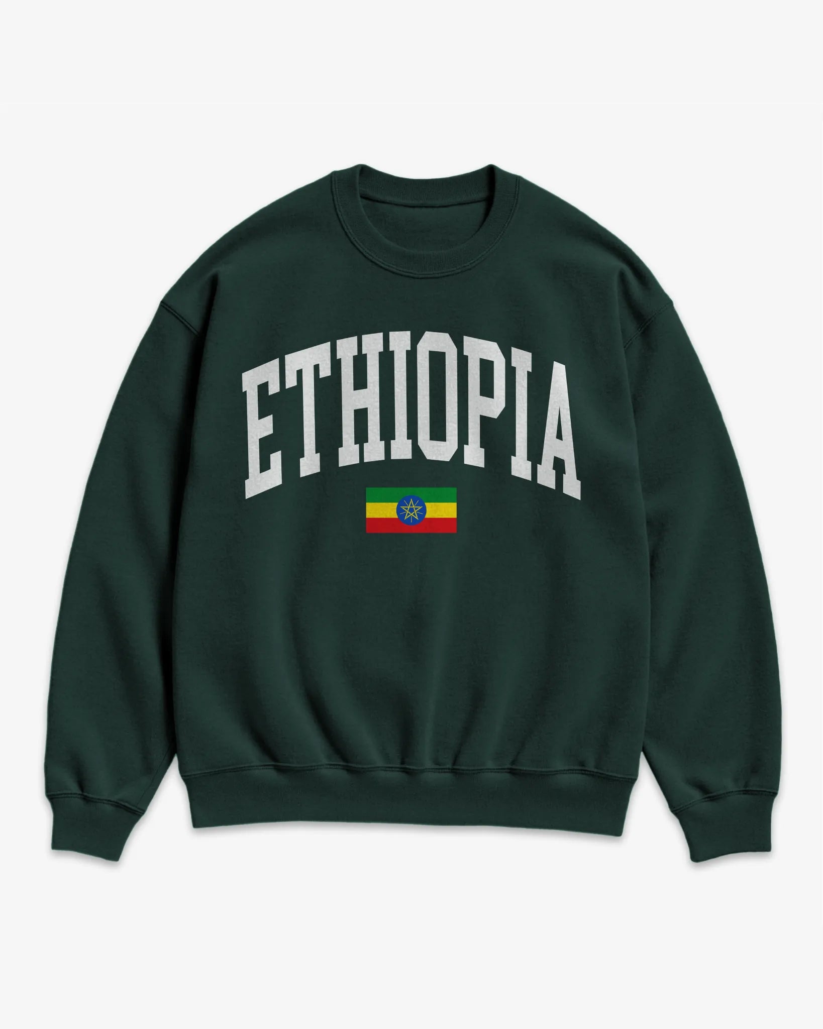Ethiopia Collegiate Flag Sweatshirt