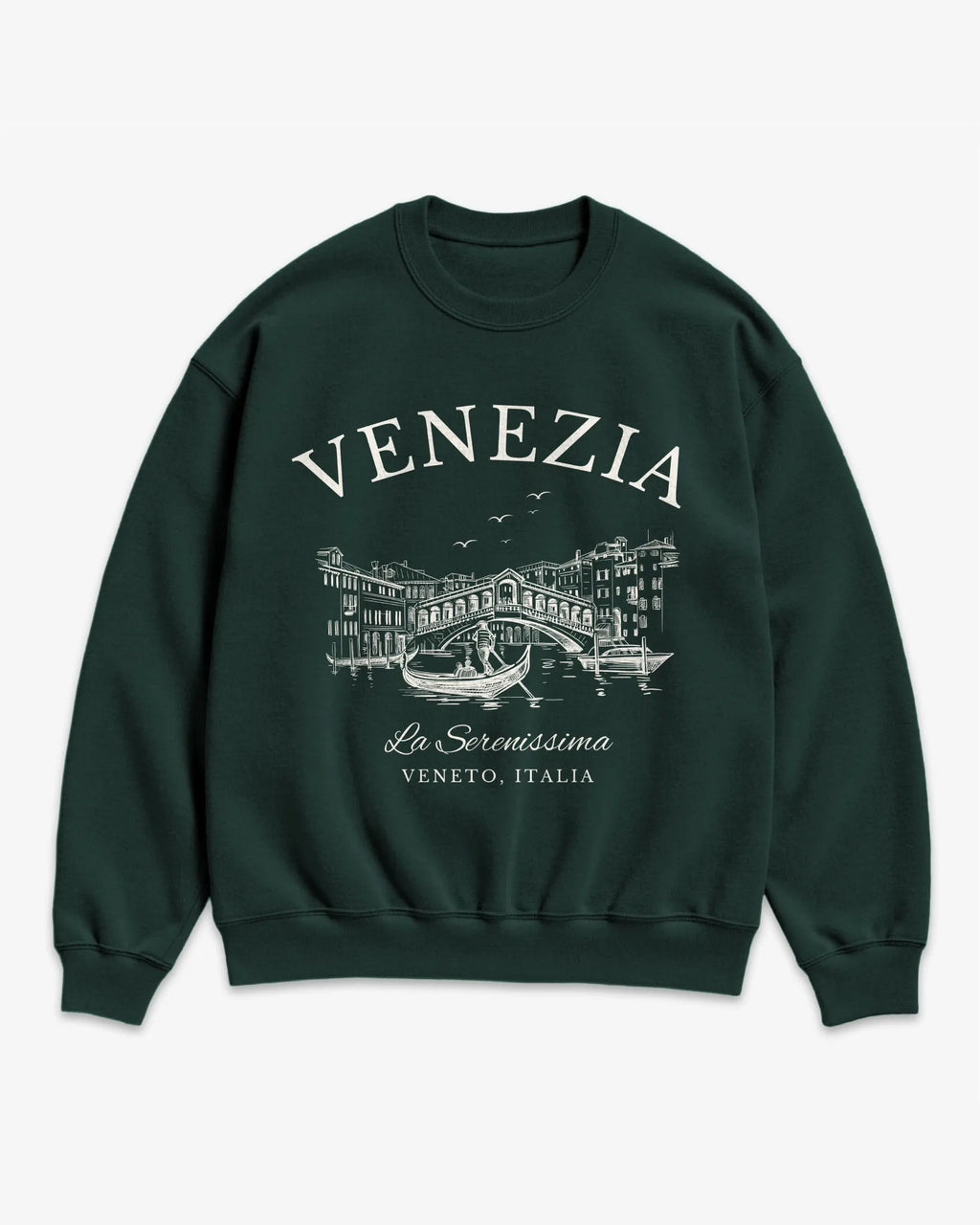 Venice Vintage Sketch Sweatshirt