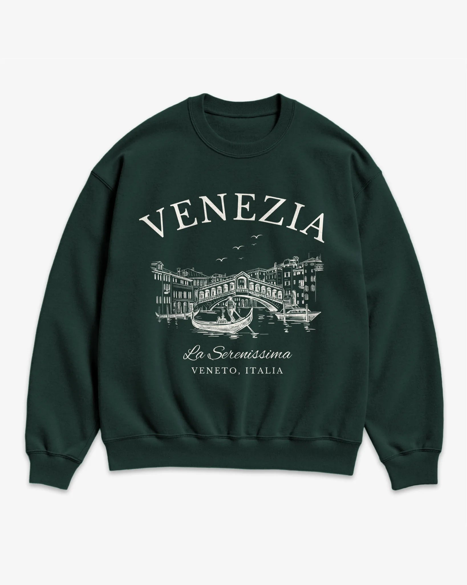 Venice Vintage Sketch Sweatshirt