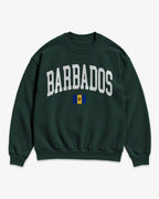 Barbados Collegiate Flag Sweatshirt