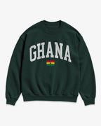 Ghana Collegiate Flag Sweatshirt