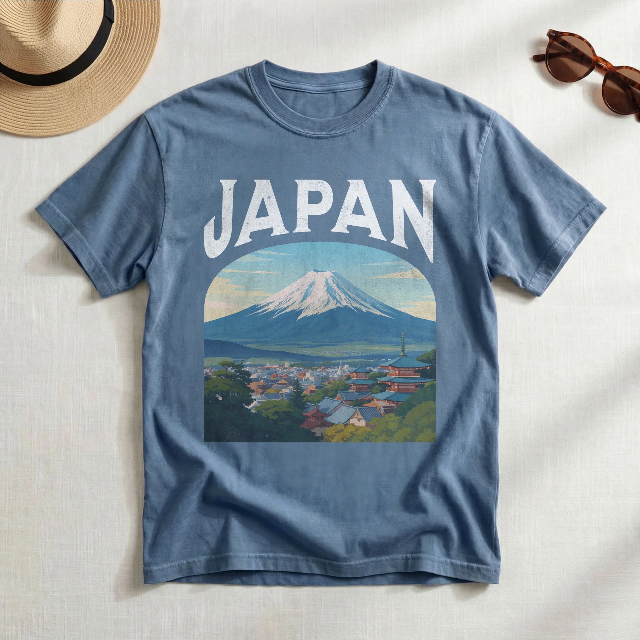 Japan Vintage Travel Poster T-Shirt