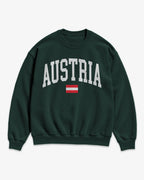 Austria Collegiate Flag Sweatshirt