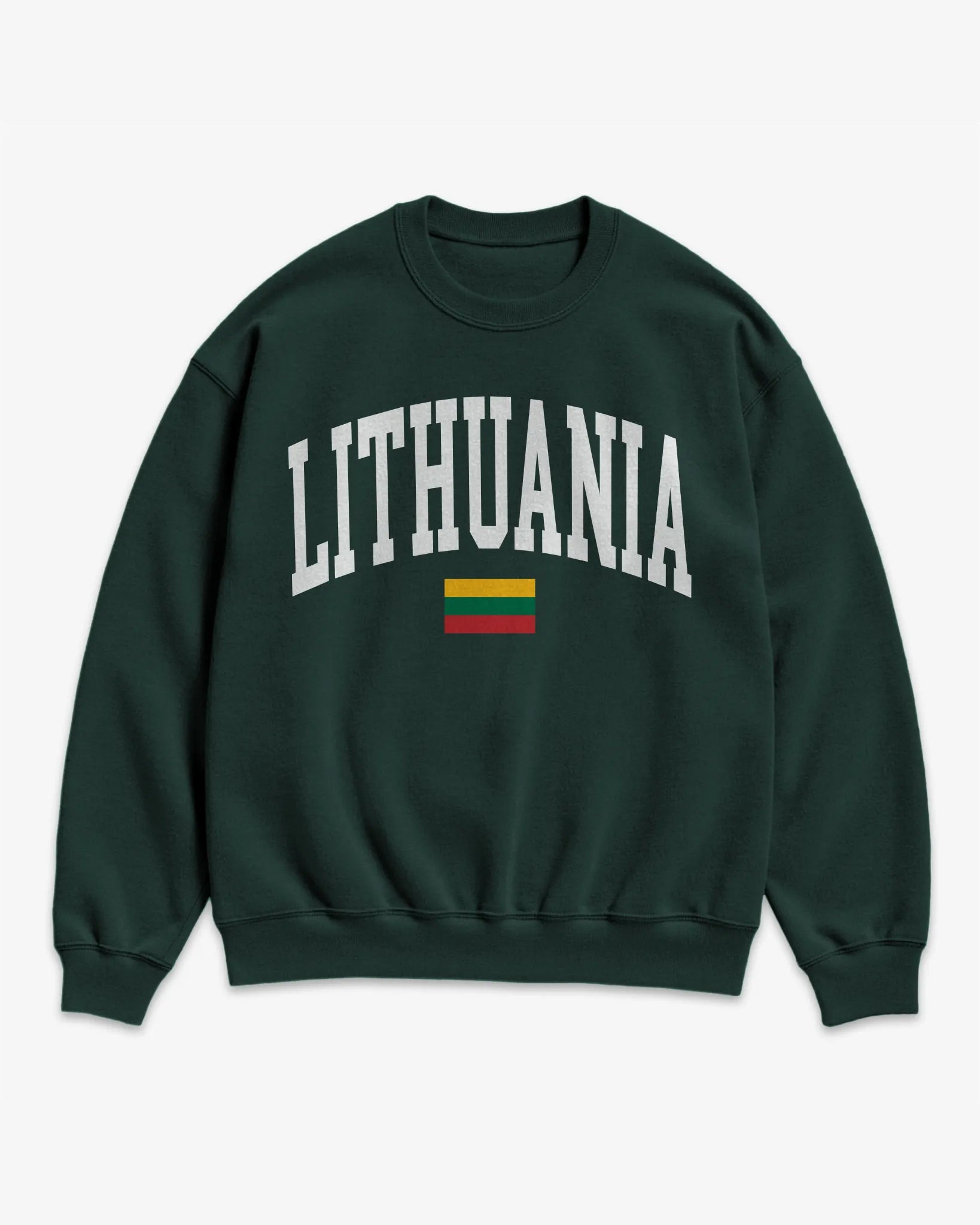 Lithuania Collegiate Flag Sweatshirt