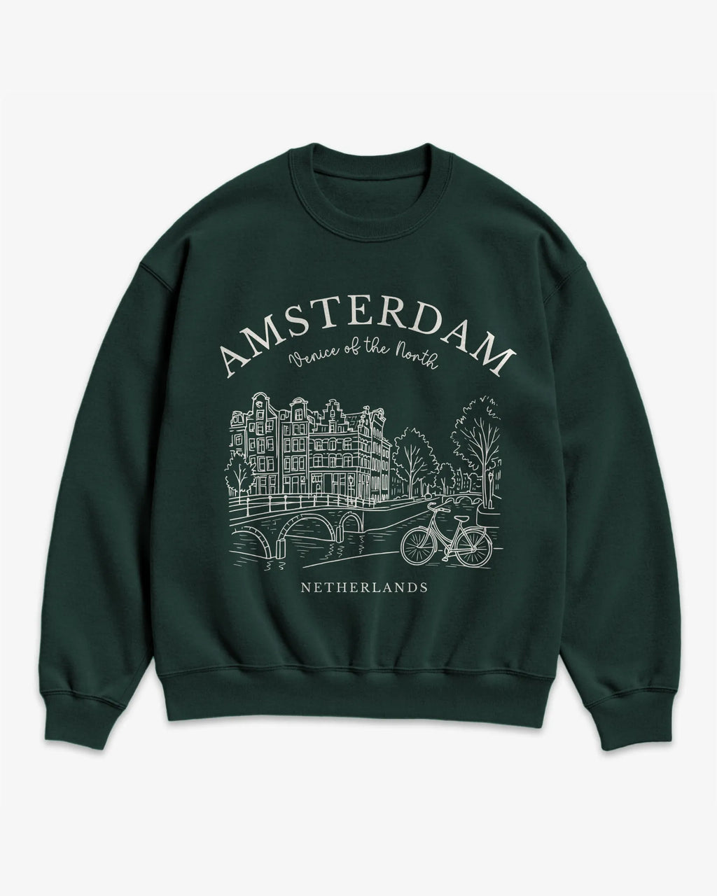 Amsterdam Vintage Sketch Sweatshirt