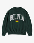Bolivia Collegiate Flag Sweatshirt