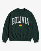 Bolivia Collegiate Flag Sweatshirt