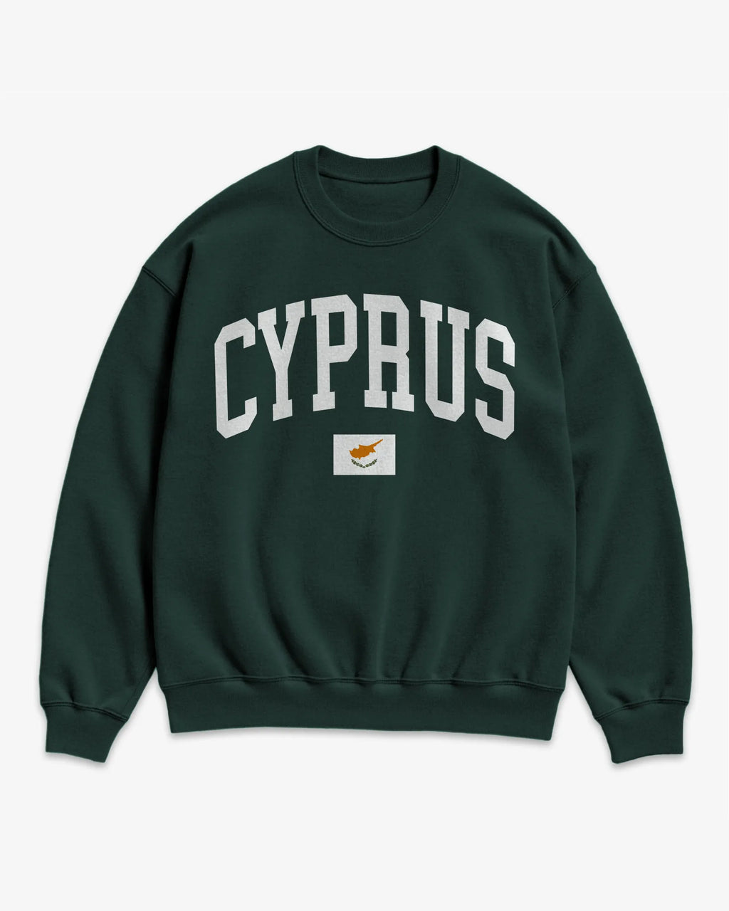 Cyprus Collegiate Flag Sweatshirt