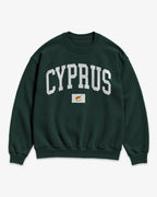 Cyprus Collegiate Flag Sweatshirt