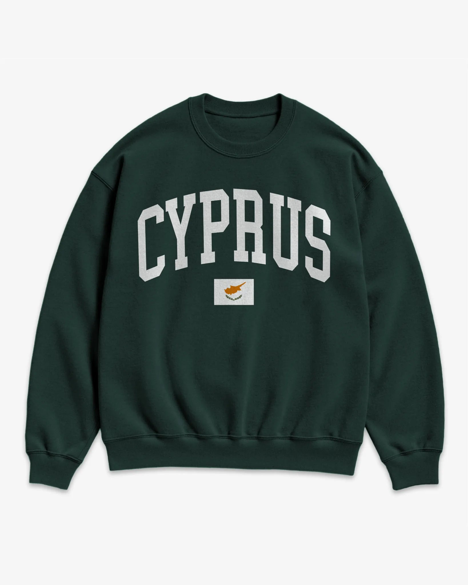 Cyprus Collegiate Flag Sweatshirt