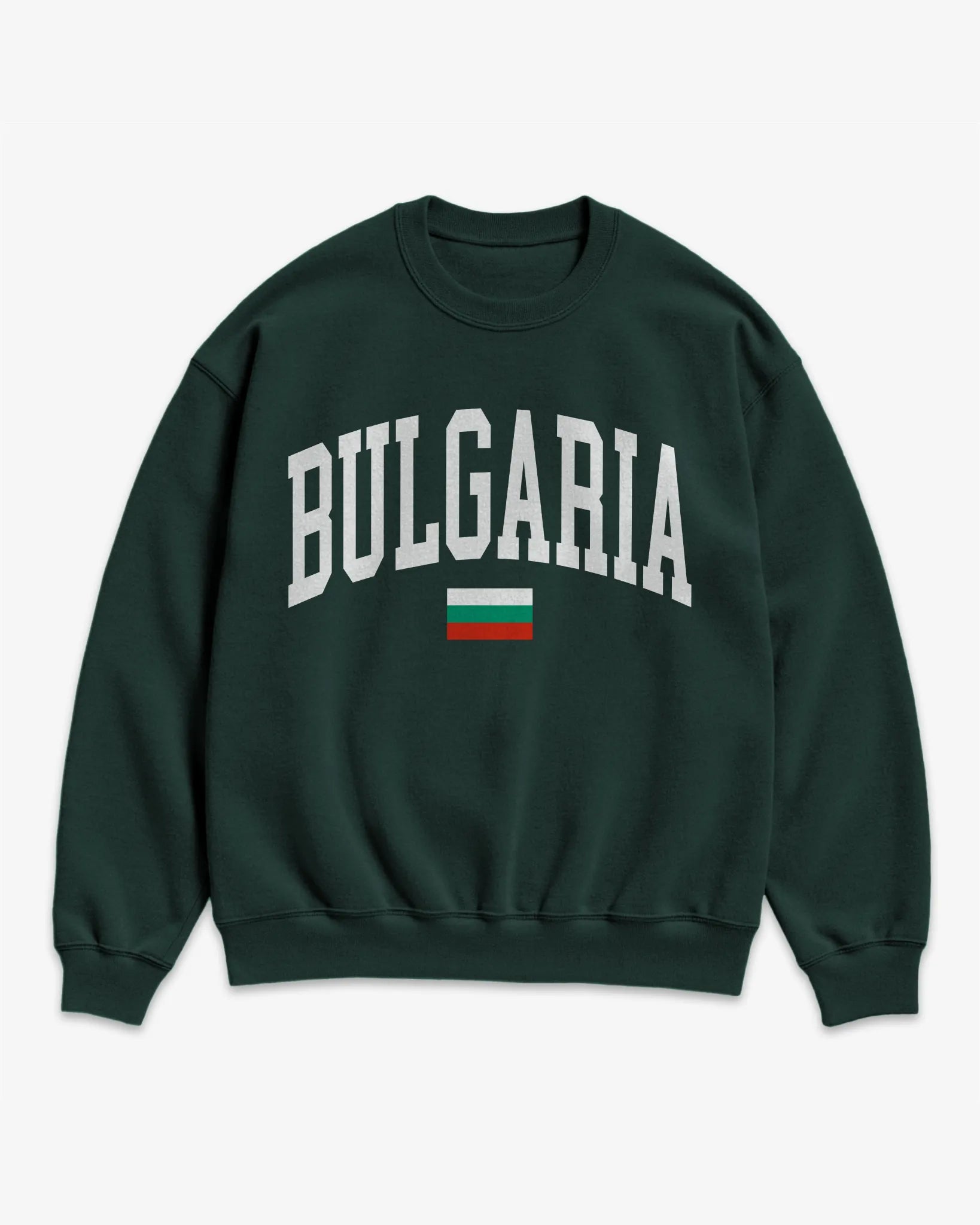 Bulgaria Collegiate Flag Sweatshirt
