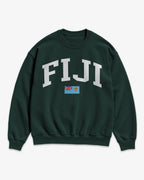 Fiji Collegiate Flag Sweatshirt