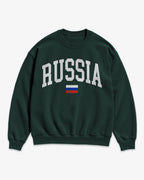 Russia Collegiate Flag Sweatshirt