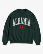 Albania Collegiate Flag Sweatshirt