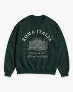 Trevi Fountain Vintage Sketch Sweatshirt