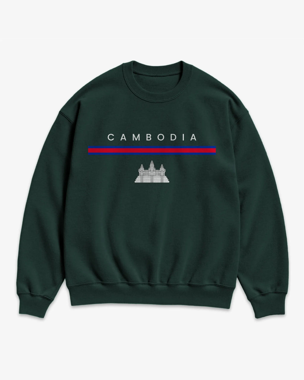 Cambodia Flagline Sweatshirt