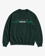 Nigeria Flagline Sweatshirt
