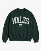 Wales Collegiate Flag Sweatshirt