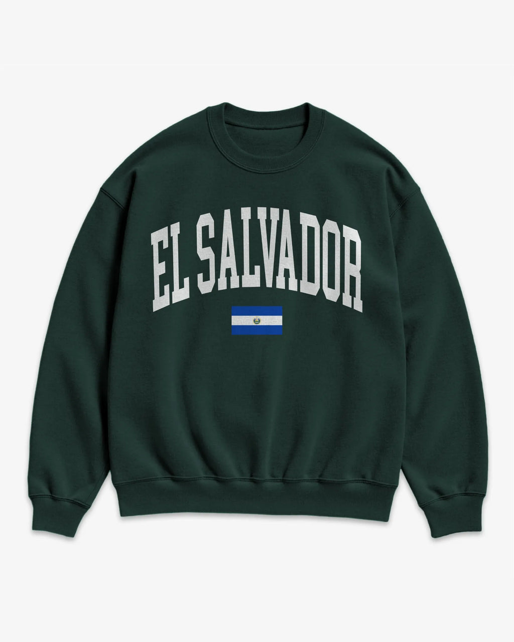 El Salvador Collegiate Flag Sweatshirt