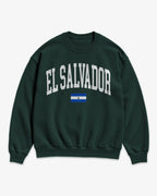El Salvador Collegiate Flag Sweatshirt