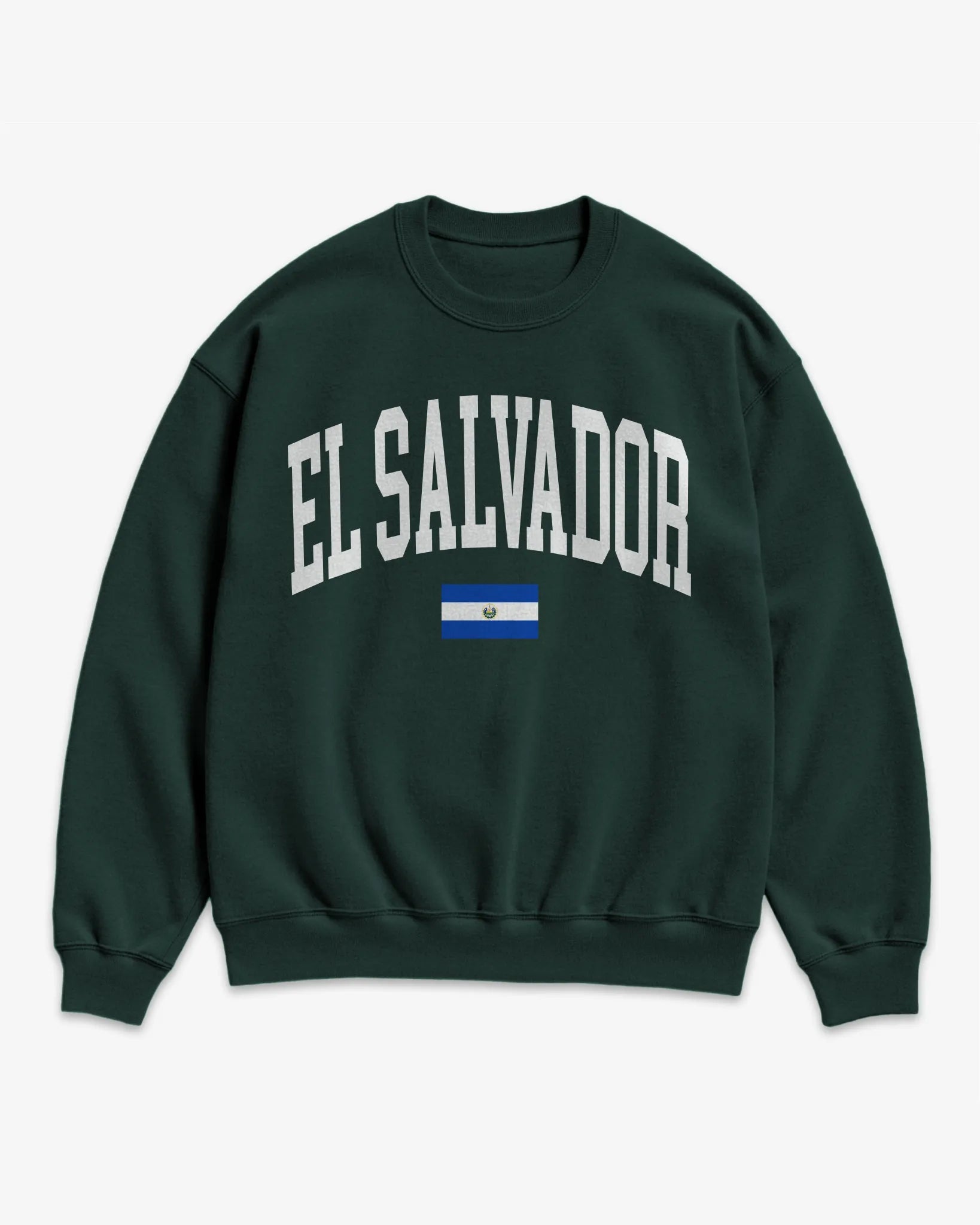 El Salvador Collegiate Flag Sweatshirt