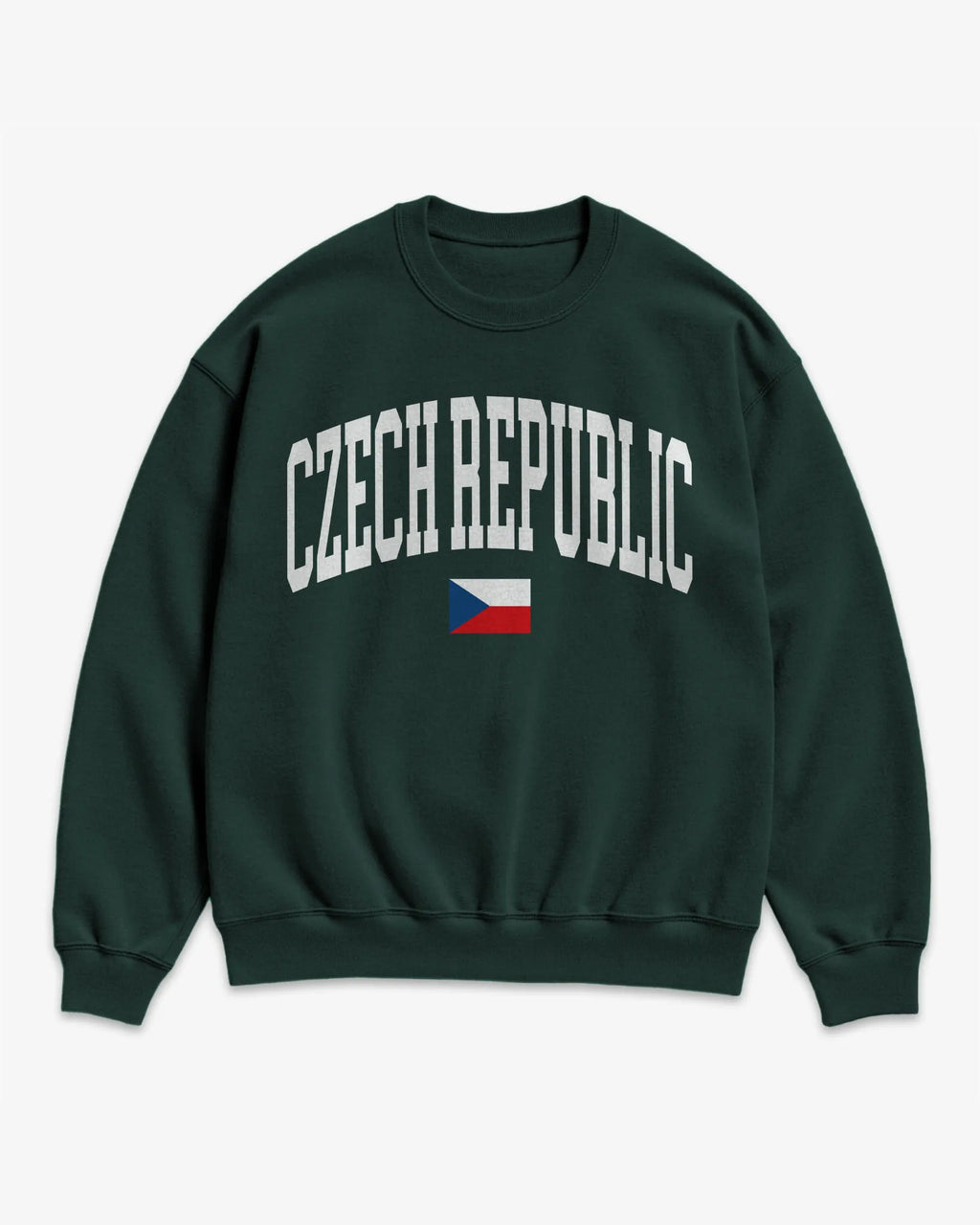 Czech Republic Collegiate Flag Sweatshirt