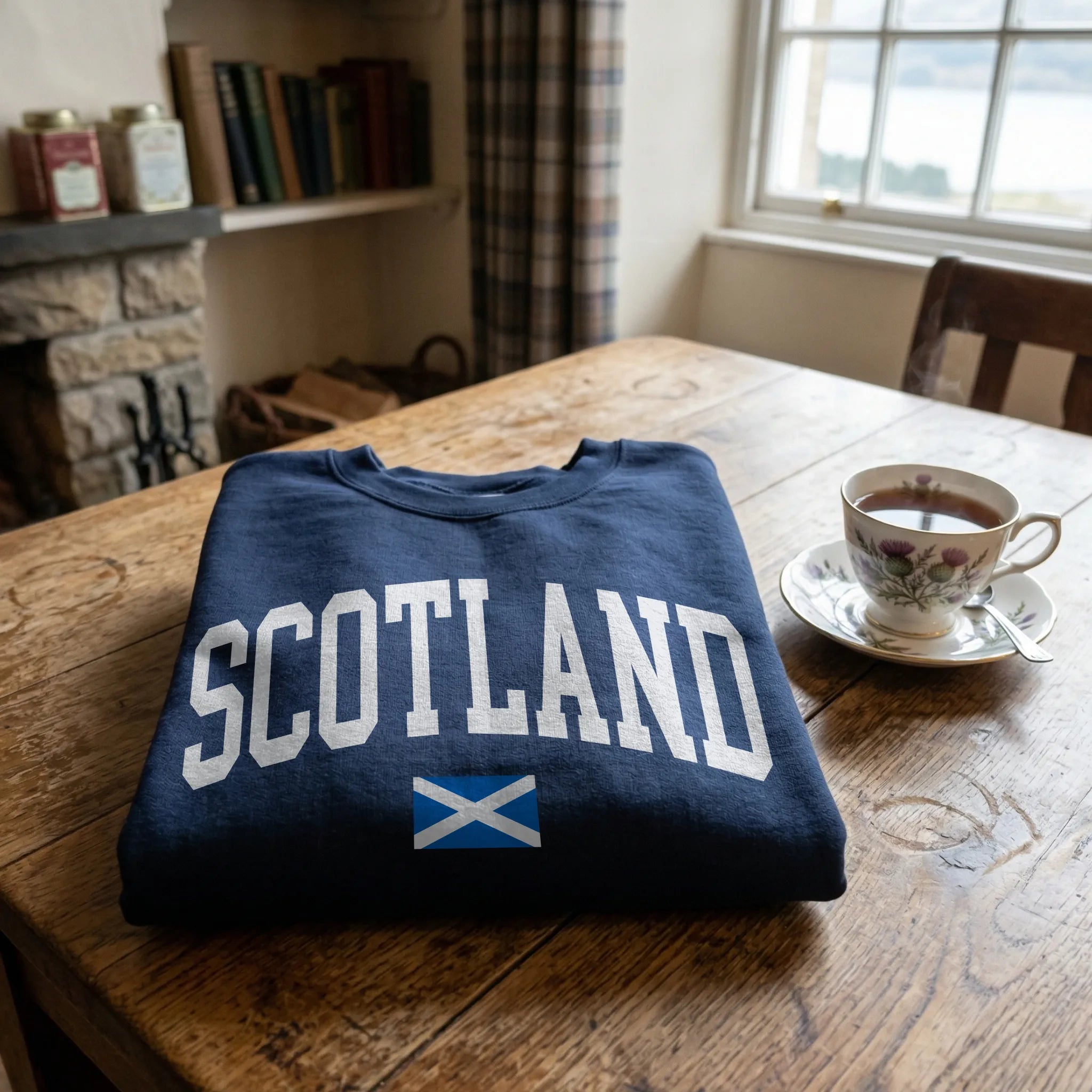 Scotland Collegiate Flag Sweatshirt