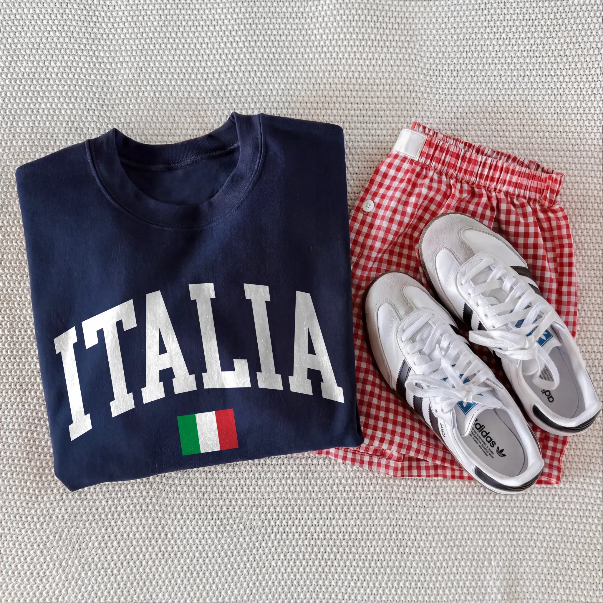 Italia Collegiate Flag Sweatshirt