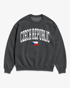Czech Republic Collegiate Flag Sweatshirt